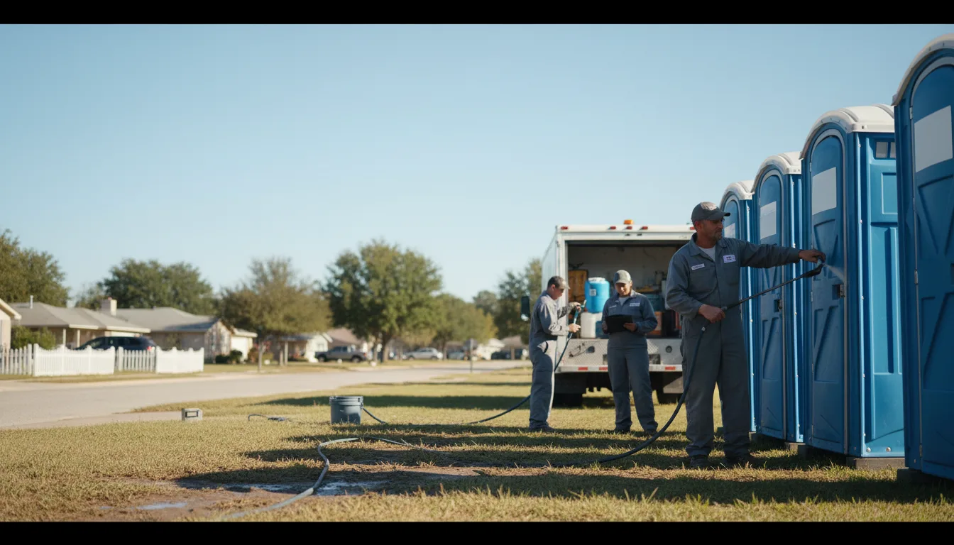 Long-Term Portable Toilet Rental in Newport, NC near me